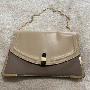 New Look large clutch bag with chain